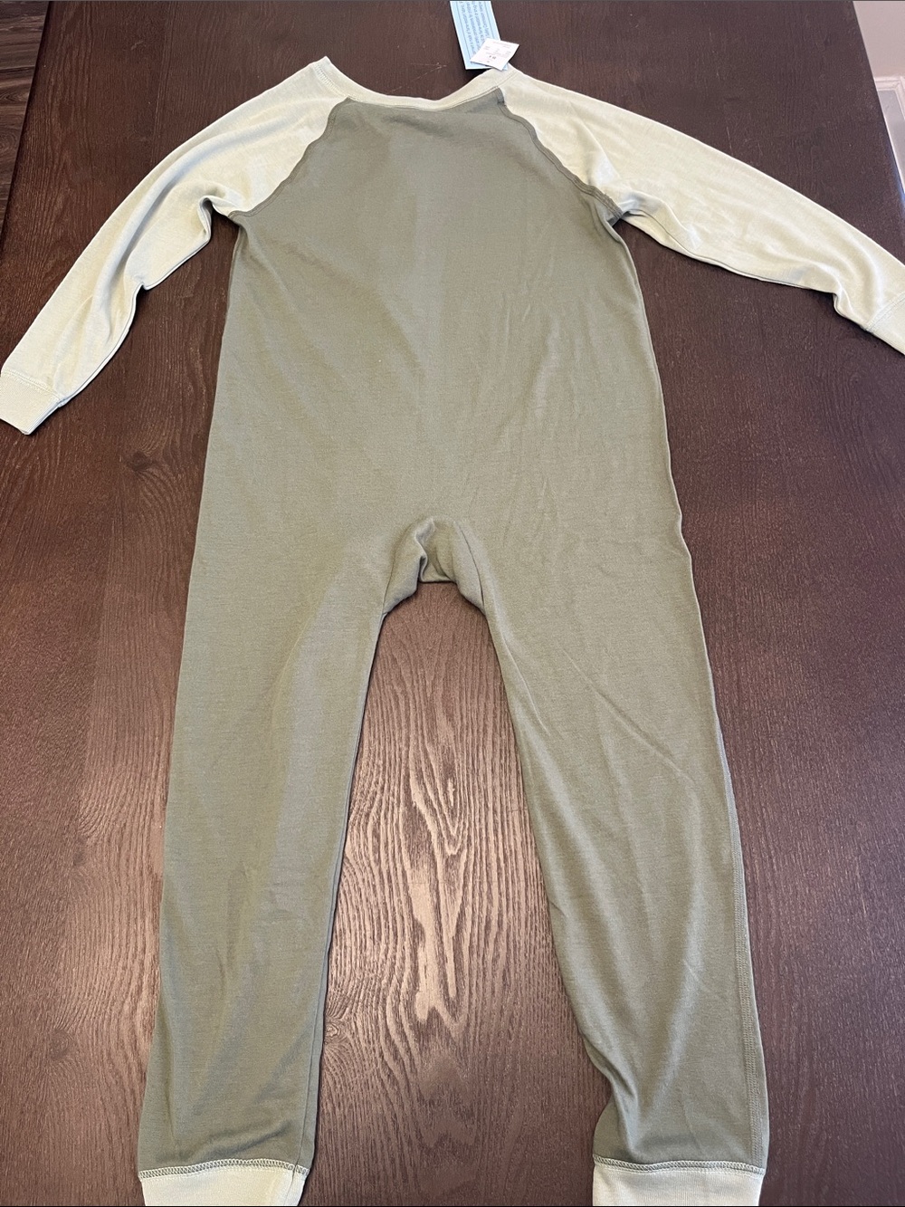 Cat & Jack Green Kids' Adaptive-wear One Piece Reversible Pajamas    - 5T